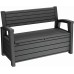 KETER OTTER BENCH 227L Úložná lavice 133 x 61 x 89 cm, grafit 17212485