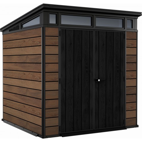 KETER PENT SIGNATURE HORIZONTAL 7 x 7 domek, 216 x 218 x 226 cm, walnut 17212803