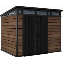 KETER PENT SIGNATURE HORIZONTAL 9 x 7 domek, 279 x 218 x 226 cm, walnut 17212899