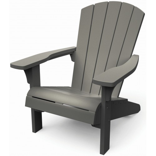KETER TROY ADIRONDACK Křeslo, 93 x 80,5 x 96,5 cm, světle šedá 17208310