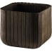 KETER CUBE PLANTER M Květináč, 30 x 30 x 30 cm, hnědá 17202066