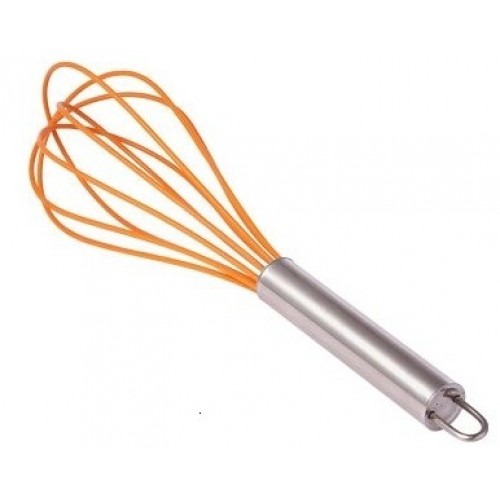 KAISERHOFF Silikonová šlehací metlička 24 cm, oranžová KH-1140oran