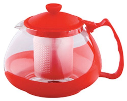 KAISERHOFF Konvice na čaj plast 750 ml KH-9904cerv KAISERHOFF Konvice na čaj plast 750 ml KH-9904cerv