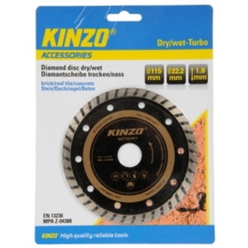 KINZO - diamantový kotouč TURBO - 230mm 71763 KINZO - diamantový kotouč TURBO - 230mm 71763