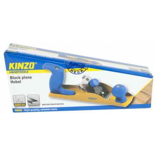KINZO - ruční hoblík 235mm kovový 71833