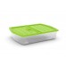 KIS SPINNING BOX XL 56L 77x58,5x17,5cm transparent / zelené víko