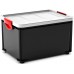 KIS CLIPPER BOX L 33L 47x33,5x28,5cm černý/šedé víko