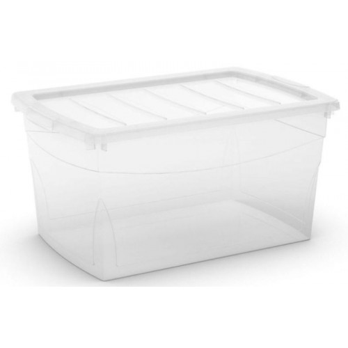 KIS OMNI BOX L 50L 58,5x39x30cm transparentní