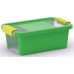KIS BI BOX XS 3L 26,5x16x10cm zelený/transparent