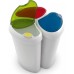 KIS LOTUS BIN odpadkový koš sada 3x 36x26x55cm 30L 3062200