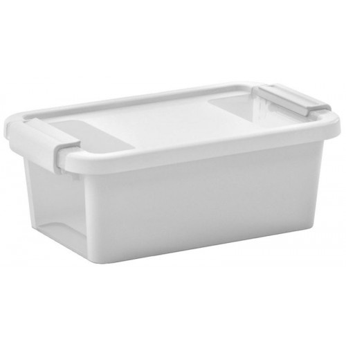 KIS BI BOX XS 3L 26,5x16x10cm bílý/transparent