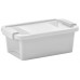 KIS BI BOX XS 3L 26,5x16x10cm bílý/transparent