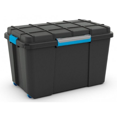 KIS SCUBA BOX XL 110L 73,5x44,5x46cm černý / modrý