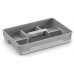 KIS TRAY organizér XS-S pro MOOVER BOX a R BOX 34x23x6,5cm šedý