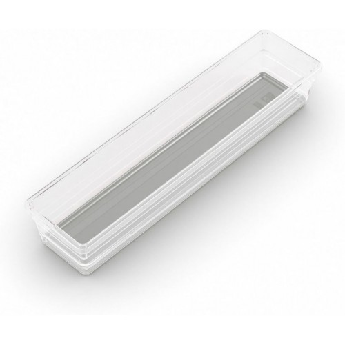KIS SISTEMO 4 Organizér 7,5x30x5cm transparent/šedý KIS SISTEMO 4 Organizér 7,5x30x5cm transparent/šedý