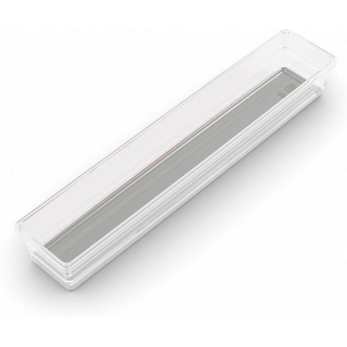 KIS SISTEMO 5 Organizér 7,5x37,5x5cm transparent/šedý