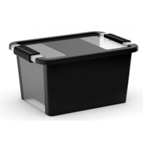 KIS BI BOX S 11L 36,5x26x19cm černý/transparent