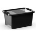 KIS BI BOX S 11L 36,5x26x19cm černý/transparent