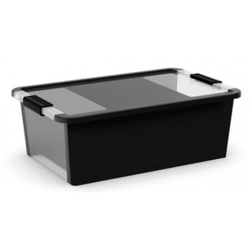 KIS BI BOX M 26L 55x35x19cm černý/transparent KIS BI BOX M 26L 55x35x19cm černý/transparent