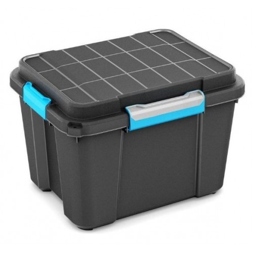 KIS SCUBA BOX M 45L 49,5x39x34cm černý / modrý