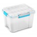 KIS SCUBA BOX M 45L 49,5x39x34cm transparent / modrý