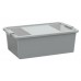 KIS BI BOX M 26L 55x35x19cm šedý/transparent