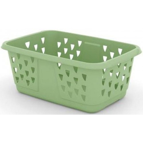 KIS CLASSIC 43L koš na prádlo 58x38x24cm zelený