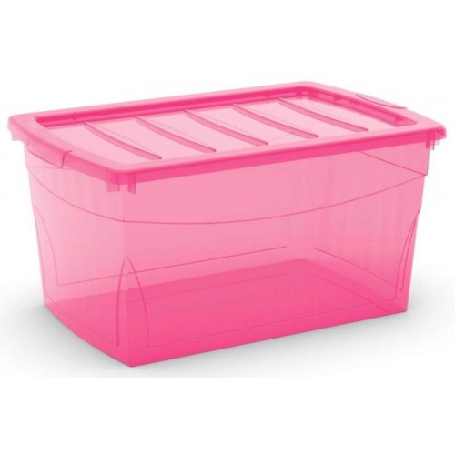 KIS OMNI BOX L 50L 58,5x39x30cm růžový