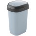 KIS DUAL SWING BIN S 10L odpadkový koš 19x25x33cm šedý