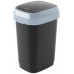 KIS DUAL SWING BIN L odpadkový koš 31x42x62cm 50L černý 8077000