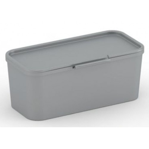 KIS DIVIDER organizér nízký pro MOOVER BOX a R BOX 20x9,5x8cm šedý