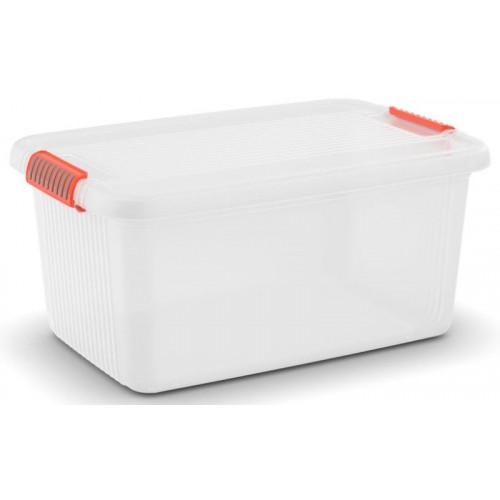 KIS K LATCH BOX L 43L 59x39x28cm transparentní