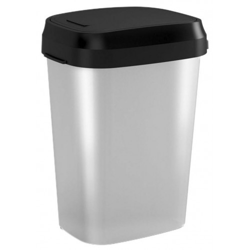 KIS DUAL SWING BIN STYLE L 50L STEEL odpadkový koš 31x42x62cm