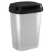 KIS DUAL SWING BIN STYLE L 50L STEEL odpadkový koš 31x42x62cm