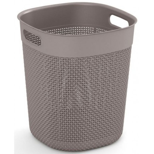 KIS FILO BUCKET 16L univerzální koš 28x28x32cm taupe