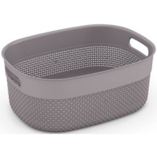 KIS FILO BASKET M 12L koš 38x28,5x15cm taupe KIS FILO BASKET M 12L koš 38x28,5x15cm taupe