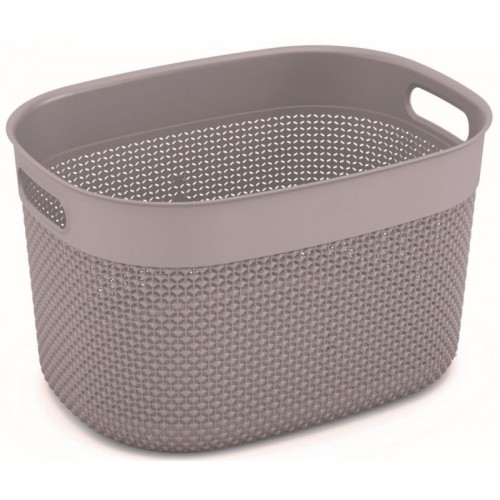KIS FILO BASKET L 18L koš 38x29x22cm taupe