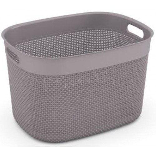 KIS FILO BASKET XL 30L koš 44x33x27cm taupe KIS FILO BASKET XL 30L koš 44x33x27cm taupe