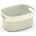 KIS FILO BASKET XS 3,5L koš 23,5x17,5x12cm krémový