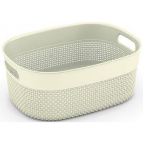 KIS FILO BASKET M 12L koš 38x28,5x15cm krémový