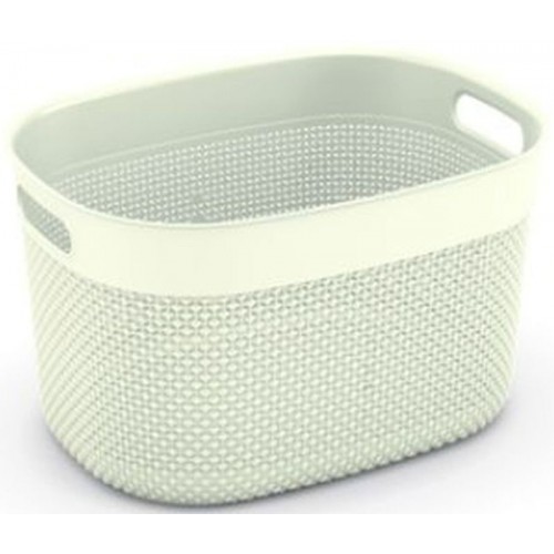 KIS FILO BASKET L 18L koš 38x29x22cm krémový KIS FILO BASKET L 18L koš 38x29x22cm krémový