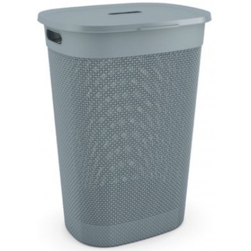 KIS FILO HAMPER 55L koš na prádlo 44x35x61cm kouřově šedý KIS FILO HAMPER 55L koš na prádlo 44x35x61cm kouřově šedý