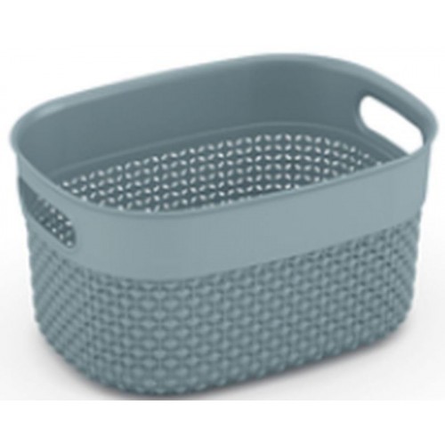 KIS FILO BASKET XS 3,5L koš 23,5x17,5x12cm kouřově šedý KIS FILO BASKET XS 3,5L koš 23,5x17,5x12cm kouřově šedý