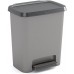 KIS COMPATTA 25L Odpadkový koš 38 x 28 x 43 cm šedý