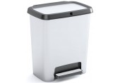 KIS COMPATTA 25L Odpadkový koš 38 x 28 x 43 cm steel