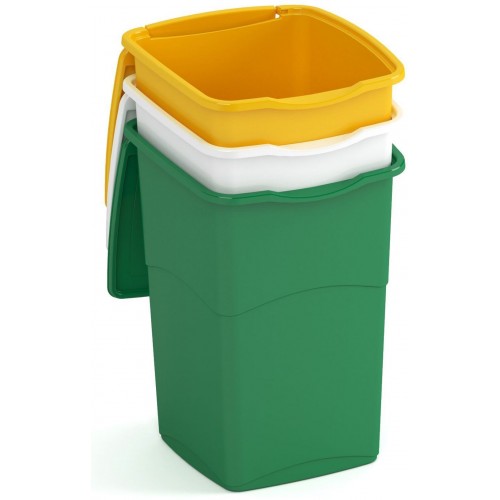 KIS KORAL 3x47L Set 3 odpadkových košů pro recyklaci 67031001001