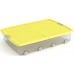 KIS W BOX UNDERBED XL 55L 79x58x16,5cm transparentní/žluté víko