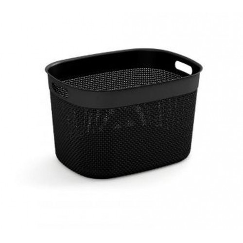 KIS FILO BASKET XL úložný koš 44x33x27cm 30L černá