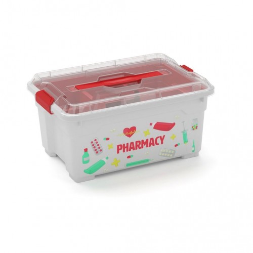 KIS MOOVER BOX XS + TRAY FIRST AID 12L 38x26,5x18,5cm