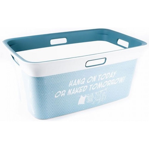 KIS CHIC BASKET WITTY 45L koš na čisté prádlo 59x39x27cm
